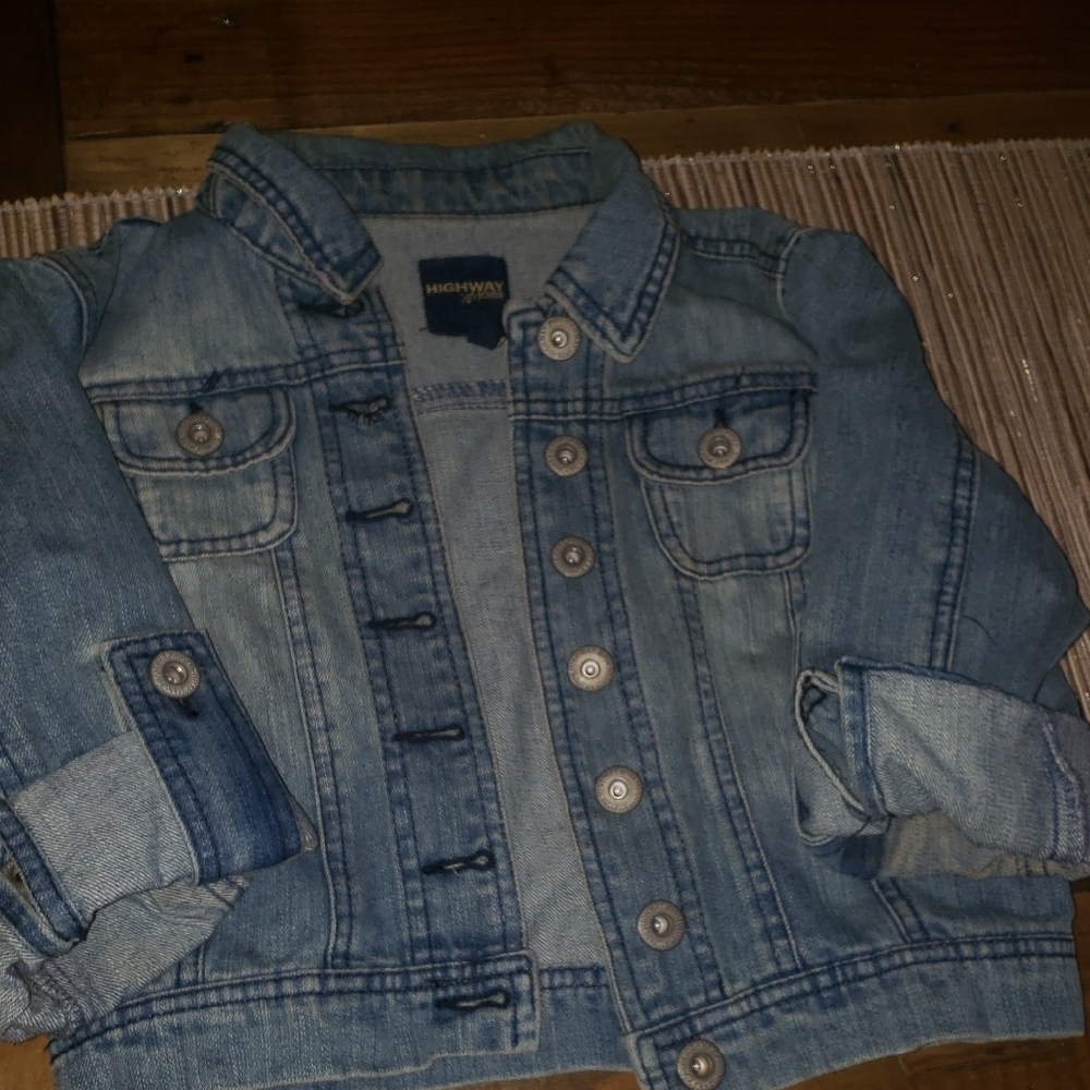 Highway Jeans Light Blue Cropped Denim Jacket